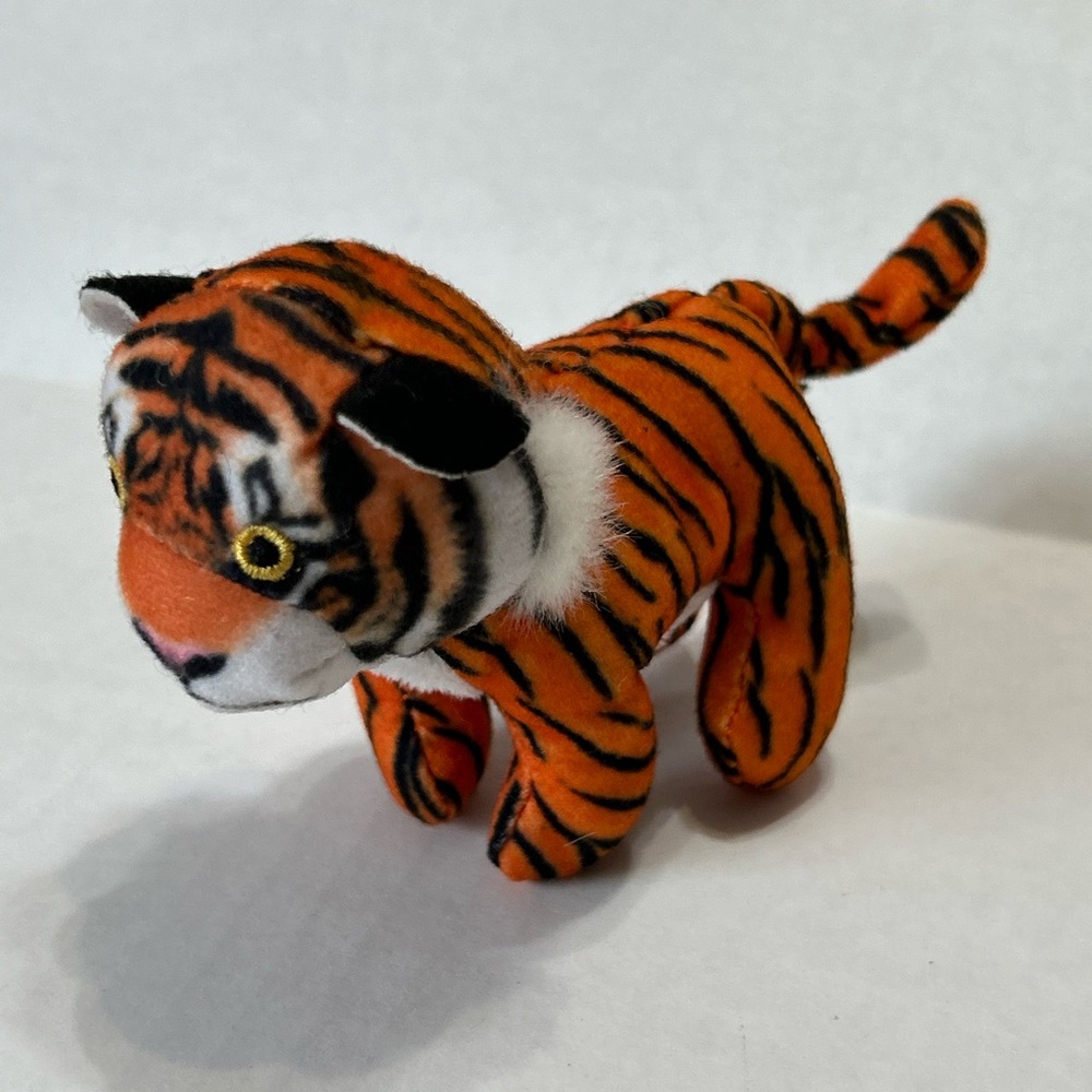 National Geographic Plush Tiger - Orange and Black